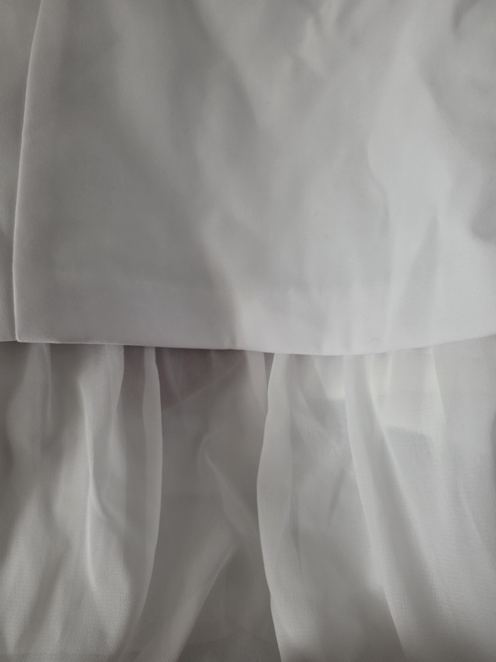 Amanda Uprichard Strapless White Maxi Dress with Sheer Skirt - Picture 8 of 11